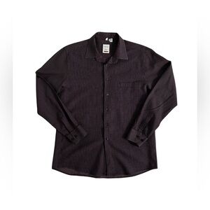 Haupt Chocolaté Brown Check Patterned Button-Down Shirt